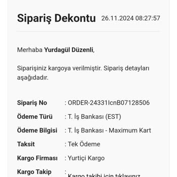 Sipariş Sorunu Ve Yanıltıcı Bilgilendirme