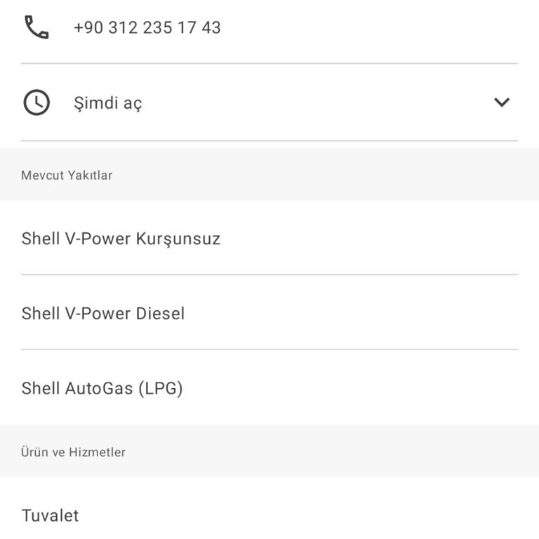 Shell Uygulaması Yanıltıcı Hizmet Bilgisi Sunuyor