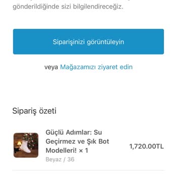 Trenly İade Kodu Sorunu: Fermuarı Kapanmayan Botlar