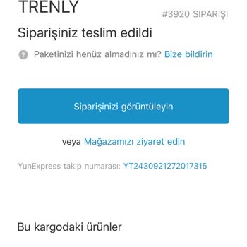 Trenly İade Kodu Sorunu: Fermuarı Kapanmayan Botlar