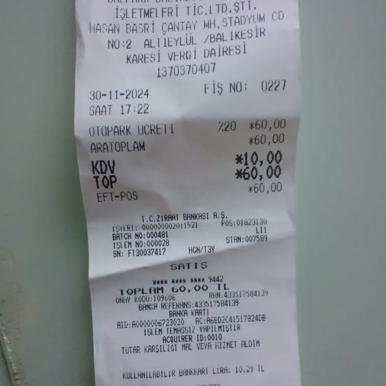 Engelli Vatandaşa Otopark Ücreti İadesi Sorunu