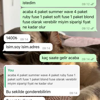 Sipariş Gecikmesi Ve İletişim Sorunu