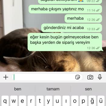 Sipariş Gecikmesi Ve İletişim Sorunu