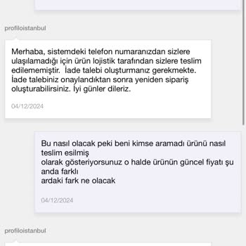 Teslim Edilmeyen Ürün Ve İade Sürecindeki Sorunlar