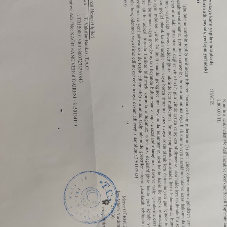 HGS Borç Bildirimi Ve İcra Sorunu