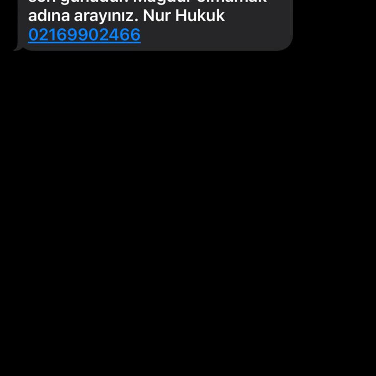 Yanıltıcı Hukuk Mesajlarıyla Mağduriyet Uyarısı!