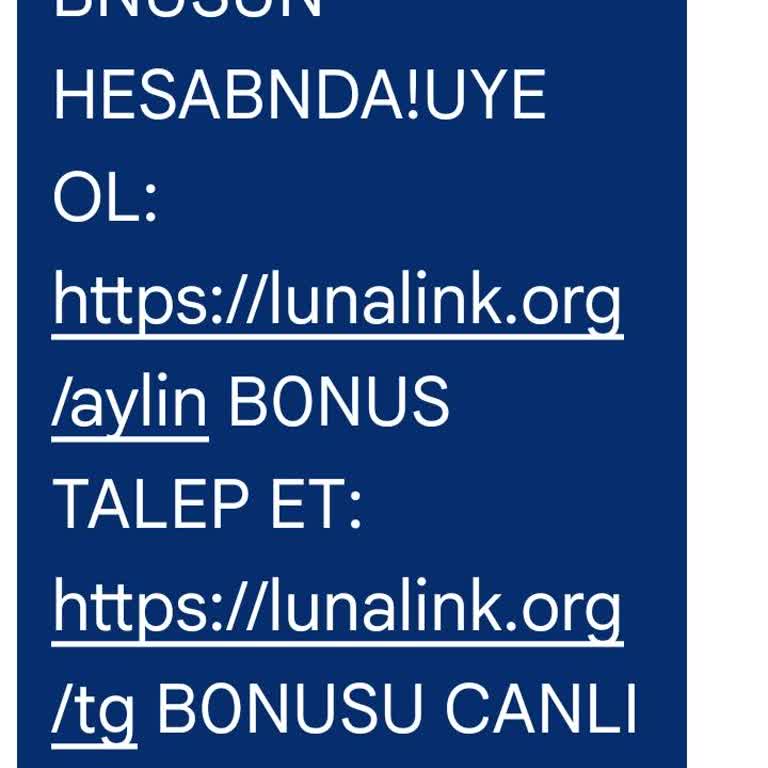 Lunabet İzinsiz SMS Gönderimleriyle Sürekli Rahatsız Edilme