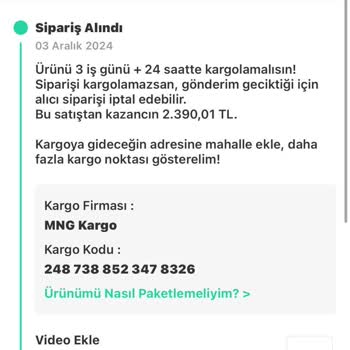 Kırılan Tost Makinesi Ve MNG Kargo Mağduriyeti