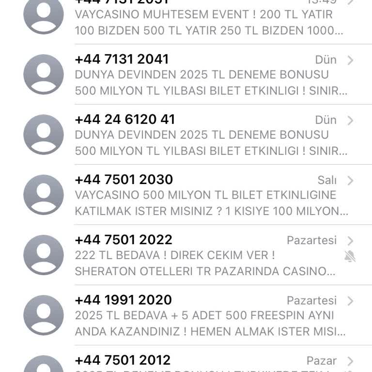 Vaycasino İzinsiz Mesaj Yağmuru: Rahatsız Edici Tanıtımlar