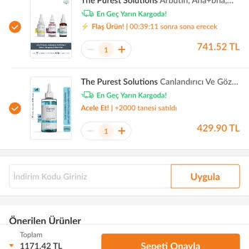 İndirimli Ürünler Neden Bilgi Verilmeden İade Edildi?