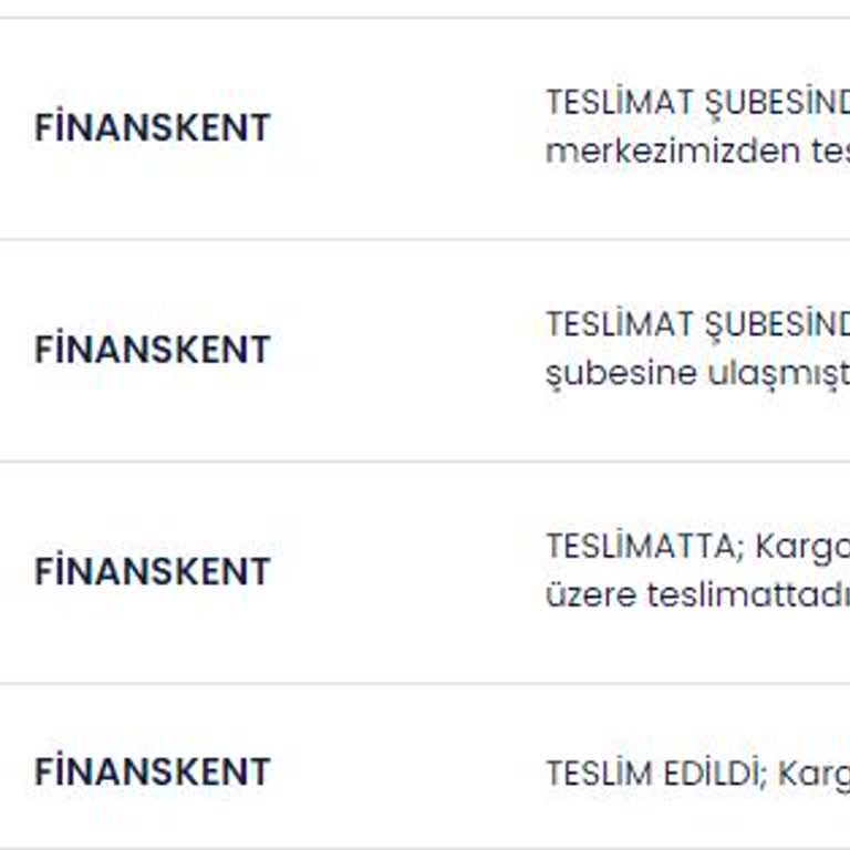 Kayıp Kargo Ve İletişim Sorunları