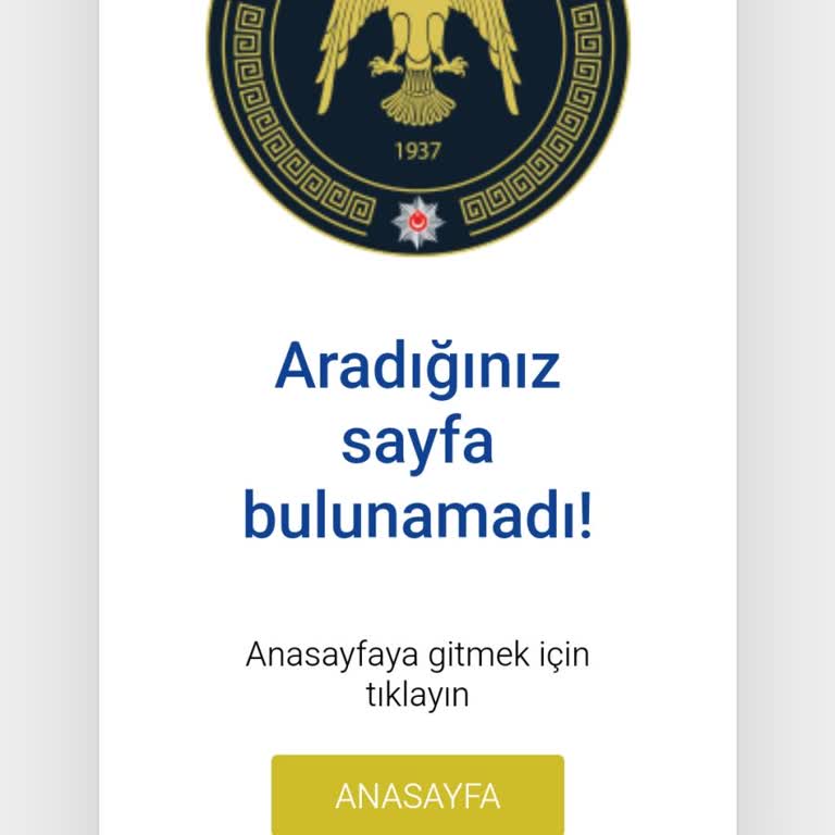 Polis Akademisi Başvuru Sisteminde Erişim Sorunu