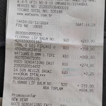 Yanlış Etiket Fiyatlandırması Nedeniyle Mağduriyet