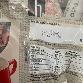 Kahve Paketlerinde Beklenmedik Sorun