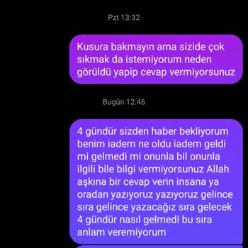 Yanlış Ürün Gönderimi Ve İletişim Sorunları