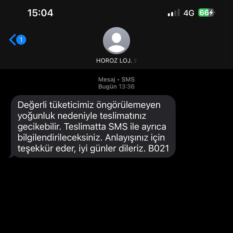 Teslimat Sorunları Ve Yetersiz Bilgilendirme