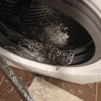 Beko Çamaşır Makinesi Camı Kendiliğinden Patladı!