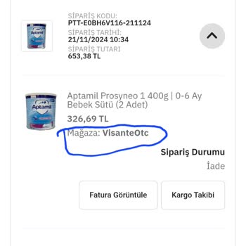 Tarihi Geçmiş Bebek Maması Ve İade Sorunu