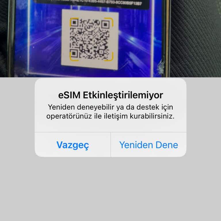 Yurt Dışı Cihazımın QR Kodu Sorunu