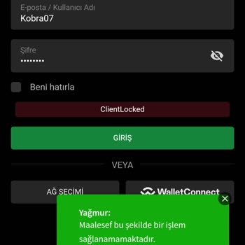 Betranos'ta Hesap Kilidi Ve Ödeme Sorunu