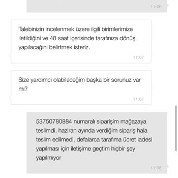 Zara'dan Eksik Ürün Teslimatı Ve Yetersiz Müşteri Hizmetleri