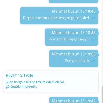 PTT Kargo İle Yaşadığım Teslimat Sorunu