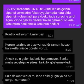 Tıkla Gelsin Uygulamasında Para Çekildi, İade Yok!
