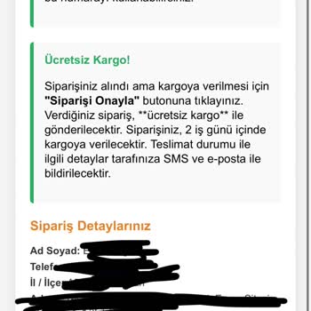 Yanlış Ürün Gönderimi Ve Para İadesi Sorunu