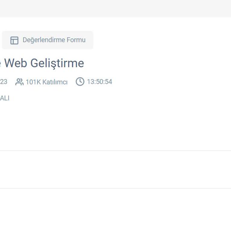 BTK Akademi'de İlerleme Sorunu: Dersler İzlenmiş Gözükmüyor