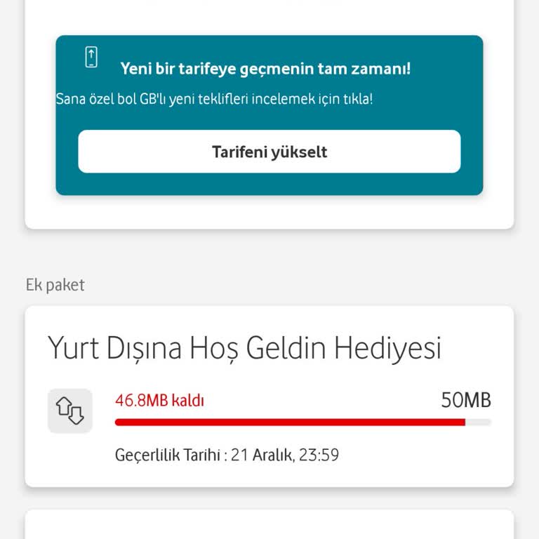Vodafone Yurtdışı Paket Sorunu Ve Müşteri Hizmetleri İlgisizliği