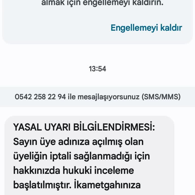 Bilinmeyen Uygulamadan Gelen Doğrulama Kodu Şoku