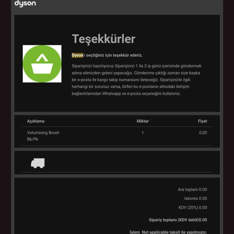 Dyson Satış Sonrası Destek Sorunu: 1 Ayda Gelmeyen Yedek Parça