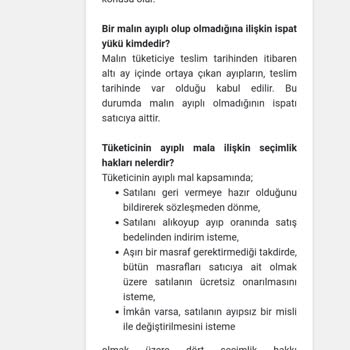 Telefonun Galeri Sorunu Ve İade Talebi