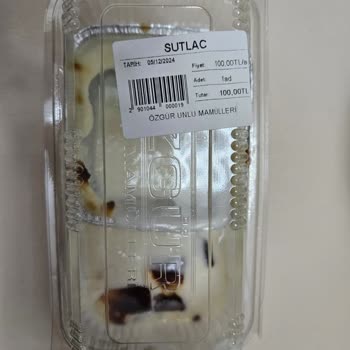 Sütlaç Siparişinde Paketleme Sorunu Ve İlgisiz Müşteri Hizmeti