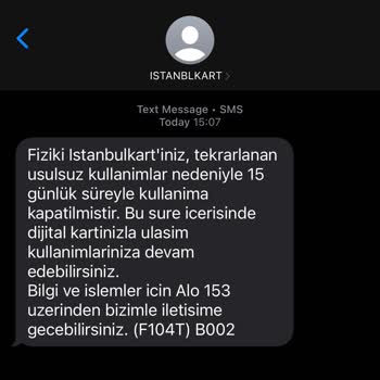 Öğrenci Kartım Haksız Yere Engellendi!