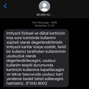 Öğrenci Kartım Haksız Yere Engellendi!