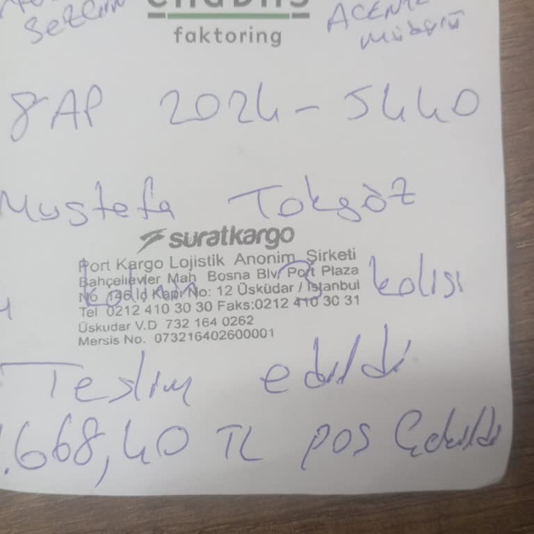 Sürat Kargo'nun Yavaş Ve Sorumsuz Hizmeti