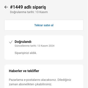 Siparişim Neden Gönderilmiyor?