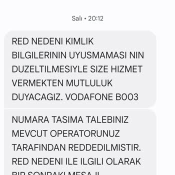 Vodafone Kurumsal Hat Taşıma Sürecinde Yaşanan Zorluklar