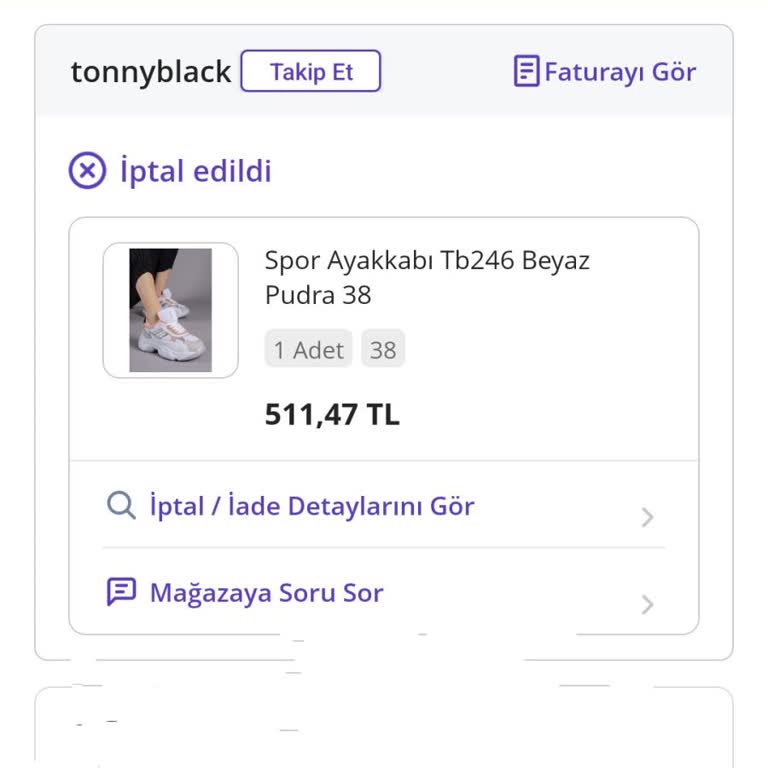 N11 İndirimli Ayakkabı Siparişim İptal Edildi