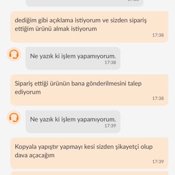 Yanlış Beden Ve Kaba Müşteri Hizmetleri Deneyimi