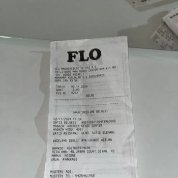 Adidas Ayakkabıda Hızlı Aşınma Ve Yetersiz Müşteri Hizmeti