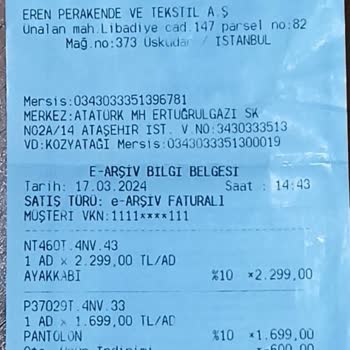 Kalitesiz Ayakkabı Ve Yetersiz Müşteri Hizmetleri