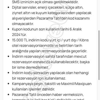 Pazarama'nın İndirim Kodu Kampanyasında Müşteri Yanıltma!