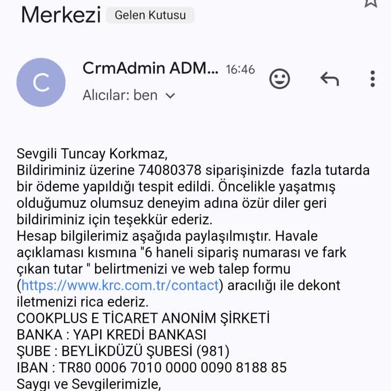 Yanlış İade Ve Eksik Ödeme Mağduriyeti