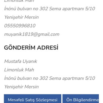 Başarı Pazarlama İle Sipariş İptali Ve İletişim Sorunu