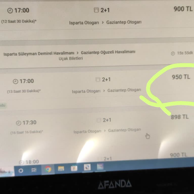 Isparta Petrol Turizm'de Haksız Bilet Ücreti Alımı