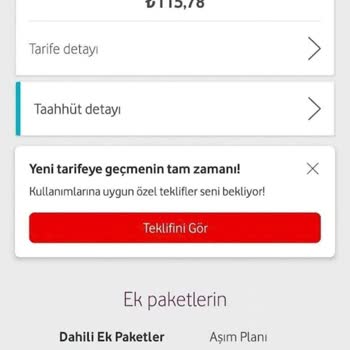 Vodafone Tarifeleri Üzerine Bilgilendirme Ve Yetkililere Çağrı