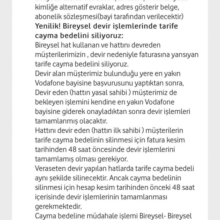 Vodafone'un Web Sitesindeki Bilgiler Gerçek Dışı Mı?