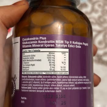 Sahte Ürün Şoku: Orzax Cosakondrin Plus